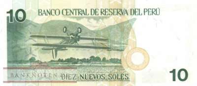 Peru - 10  Nuevos Soles (#179b_UNC)