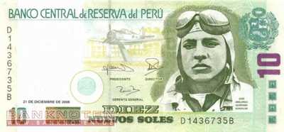 Peru - 10  Nuevos Soles (#179b_UNC)
