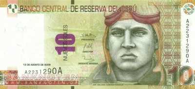 Peru - 10  Nuevos Soles (#182_UNC)