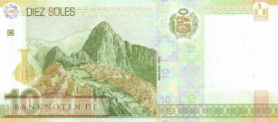 Peru - 10  Soles (#192b_UNC)