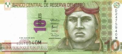Peru - 10  Soles (#192b_UNC)