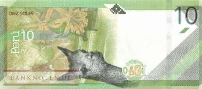 Peru - 10  Soles (#196_UNC)
