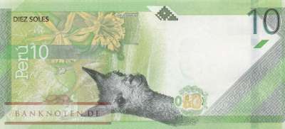Peru - 10  Soles (#196b_UNC)
