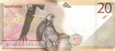 Peru - 20  Soles (#197a_UNC)