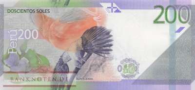 Peru - 200  Soles (#200b_UNC)