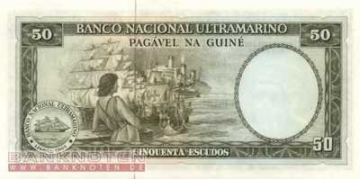 Portuguese Guinea - 50  Escudos (#044a-U1_UNC)