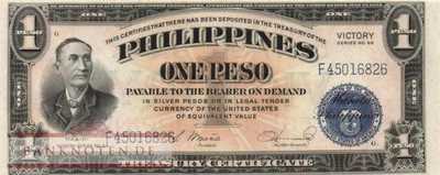 Philippinen - 1  Peso (#117c_UNC)