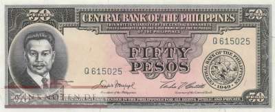 Philippinen - 50  Pesos (#138d_UNC)