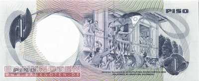 Philippinen - 1  Piso (#142b_UNC)