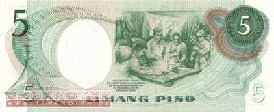 Philippinen - 5  Piso (#143a_UNC)