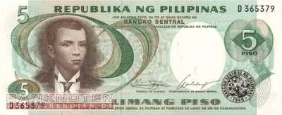 Philippinen - 5  Piso (#143a_UNC)