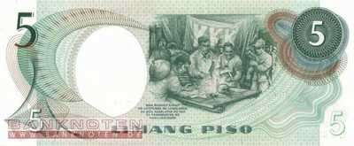 Philippinen - 5  Piso (#143b_UNC)