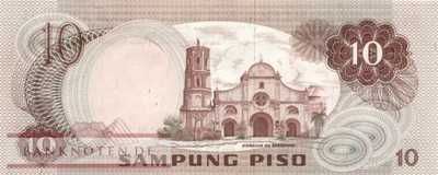 Philippinen - 10  Piso (#149a_UNC)