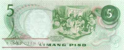 Philippinen - 5  Piso (#153a_UNC)