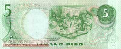 Philippinen - 5  Piso (#160b_UNC)