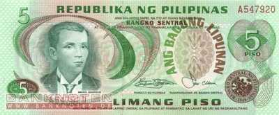 Philippinen - 5  Piso (#160c_UNC)