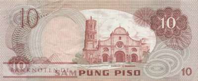 Philippinen - 10  Piso (#161b_VF)