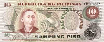 Philippines - 10  Piso (#161c_UNC)