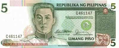 Philippines - 5  Piso (#168a_UNC)