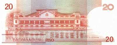 Philippines - 20  Piso (#170f_UNC)