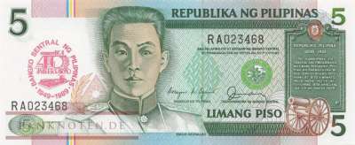 Philippinen - 5  Piso (#177a_UNC)