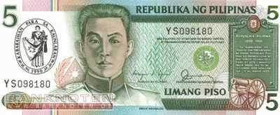 Philippines - 5  Piso (#178a_UNC)