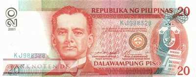 Philippinen - 20  Piso (#182g_UNC)