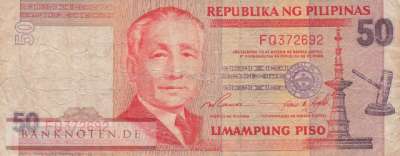 Philippinen - 50  Piso (#183a_F)
