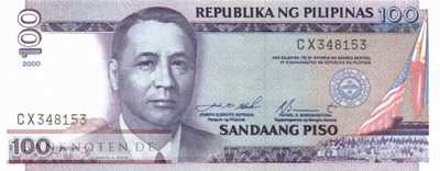 Philippinen - 100  Piso (#184e-00_UNC)