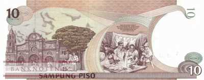 Philippines - 10  Piso - Replacement (#187bR_UNC)