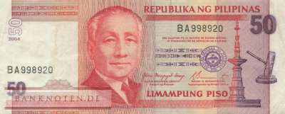 Philippinen - 50  Piso (#193a-04_VF)