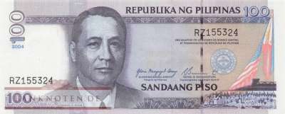 Philippinen - 100  Piso (#194a-04_UNC)