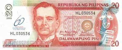 Philippinen - 20  Piso (#200_UNC)