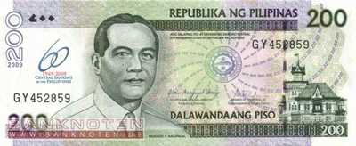 Philippines - 200  Piso (#203_UNC)