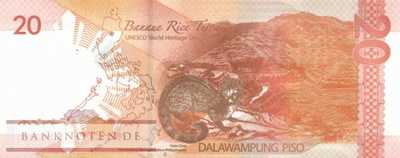 Philippinen - 20  Piso (#206a-14A_UNC)