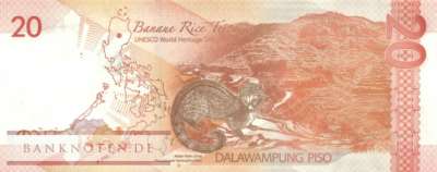 Philippines - 20  Piso (#206s_UNC)
