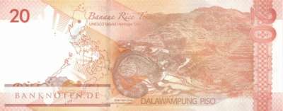 Philippinen - 20  Piso (#206w_UNC)