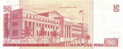 Philippinen - 50  Piso - Gedenkbanknote ASEAN (#211A_UNC)