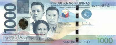 Philippines - 1.000  Piso (#211q_UNC)