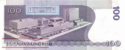 Philippinen - 100  Piso - Gedenkbanknote Grand Lodge (#213A_AU)