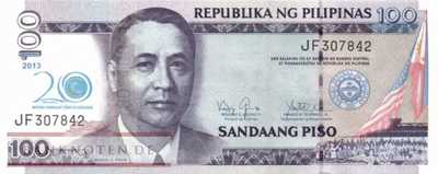 Philippines - 100  Piso - commemorative Wastong... (#218_UNC)