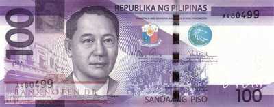 Philippinen - 100  Piso (#222a_UNC)