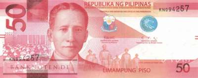 Philippinen - 50  Piso (#224-22_UNC)