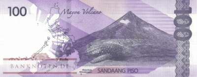 Philippinen - 100  Piso (#225-20_UNC)