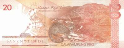 Philippinen - 20  Piso (#230-23_UNC)