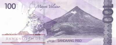 Philippinen - 100  Piso (#232-23_UNC)