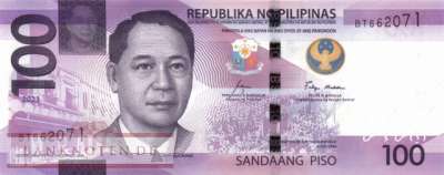 Philippinen - 100  Piso (#232-23_UNC)