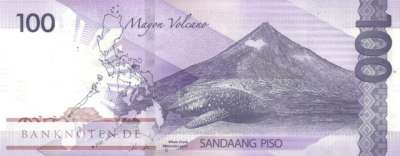 Philippinen - 100  Piso (#232A-24A_UNC)