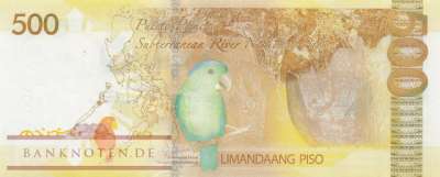 Philippinen - 500  Piso (#234-24_UNC)