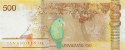 Philippinen - 500  Piso (#234A-25_UNC)
